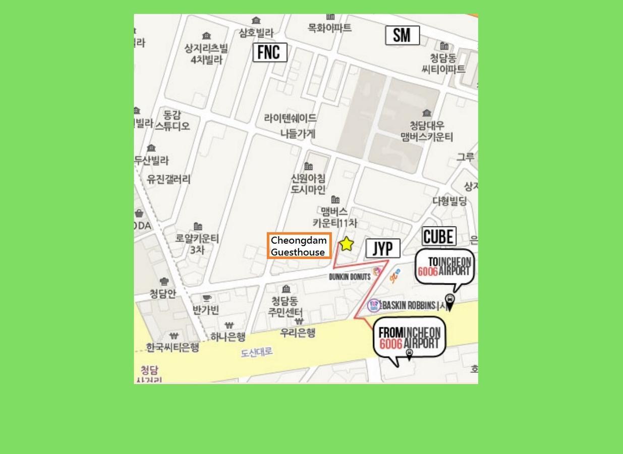 Cheongdam Ladies Guesthouse In Seul Zewnętrze zdjęcie